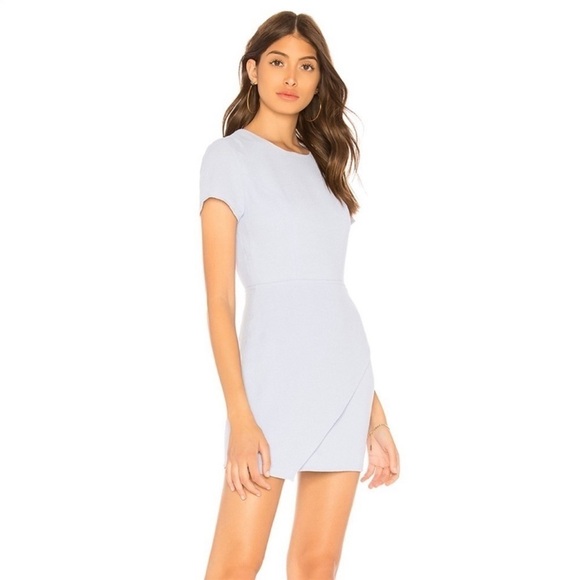 SUPERDOWN x REVOLVE Cheyenne Baby Blue Open Back Mini Dress, Size XS - Picture 4 of 11